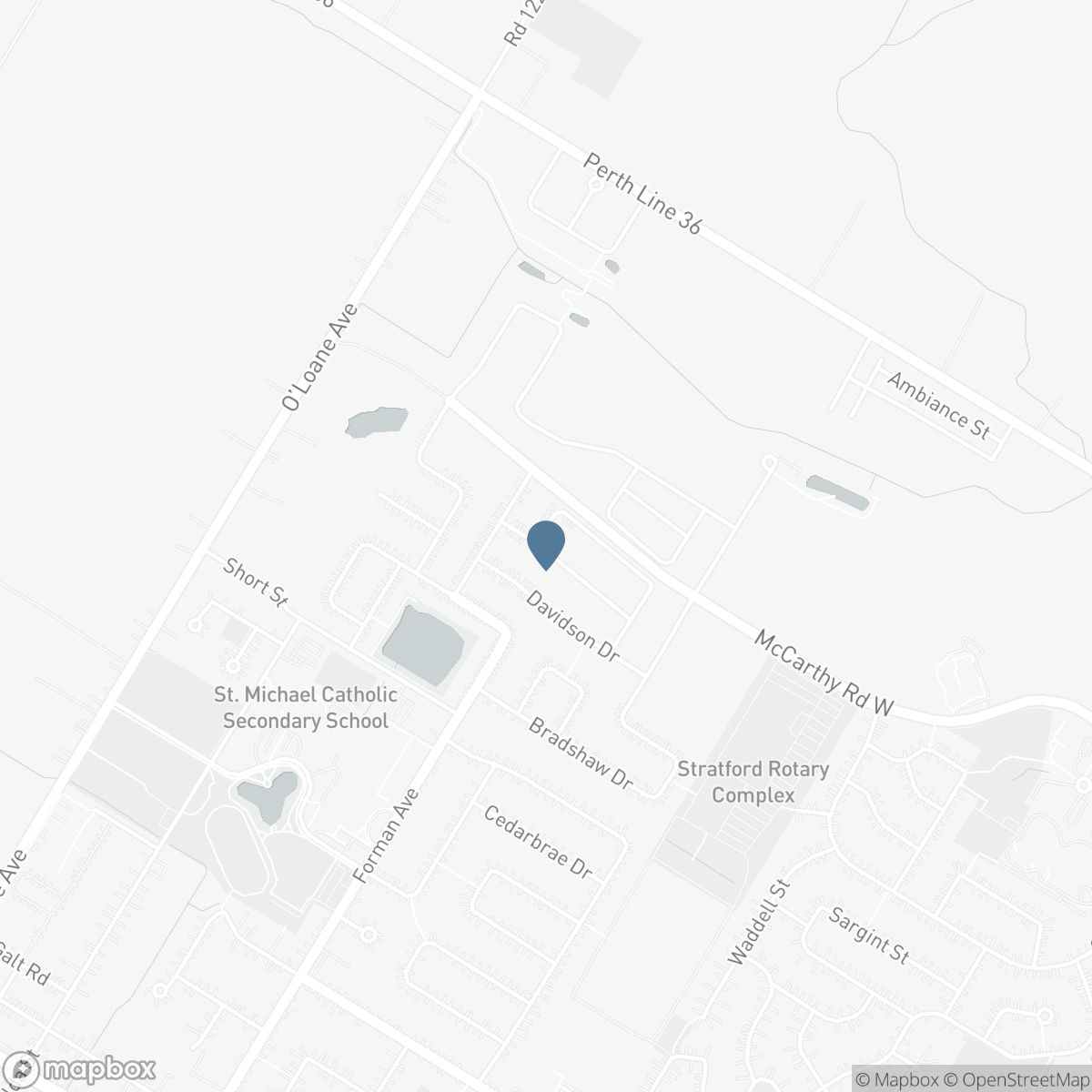 45 ROBERTSON DRIVE, Stratford, Ontario N5A 0J6